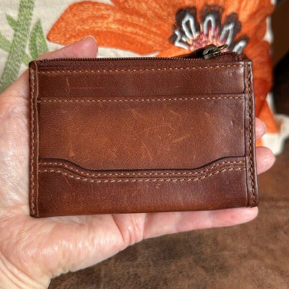 RARE COACH BLEECKER LEATHER MINI SKINNY TATTERSALL CARD CASE KEY WALLET 2007 EUC - Picture 6 of 17